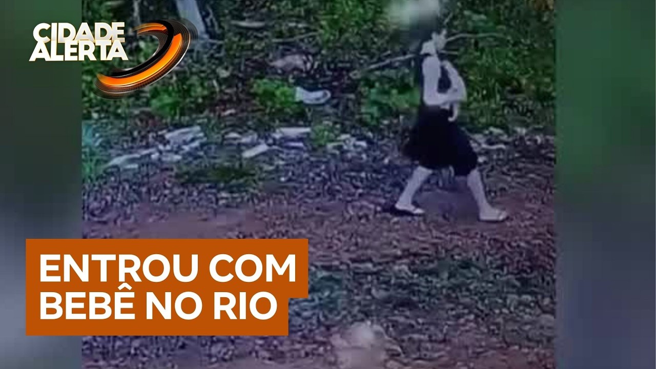 Mãe é presa após entrar em rio com bebê recém-nascido e desaparecer, no interior de SP