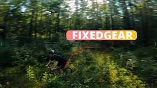 Летающий велосипед l #fixedgear