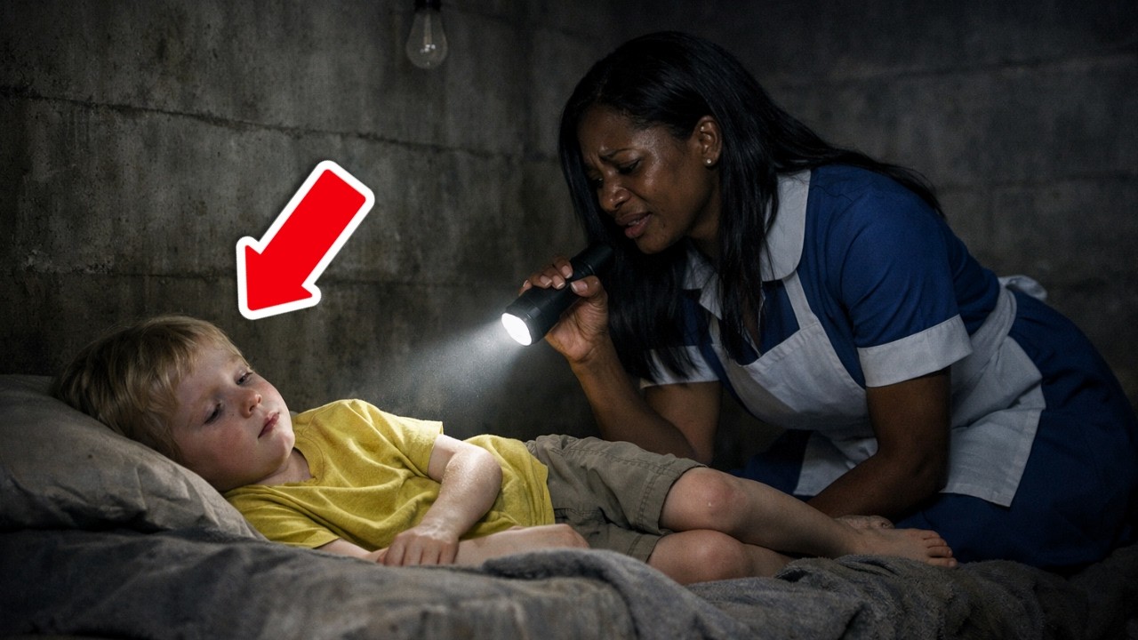 She Told Him His Son Was Safe at a Hospital — Until the Maid Found Him Hidden in the Basement