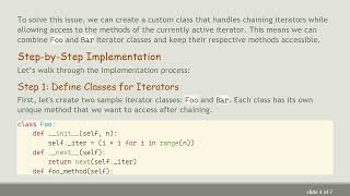 How to Chain Iterables in Python While Maintaining Class Methods