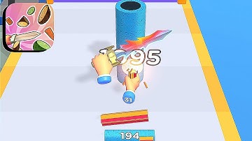 Slice Hit ​- All Levels Gameplay Android,ios (Part 50)