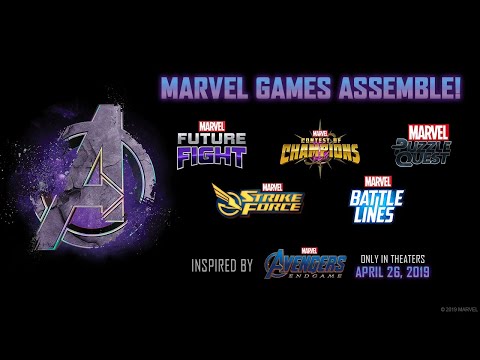 Prepare For the Fight of Your Lives as ‘Avengers: Endgame’ Sweeps Across Marvel Games