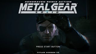 Metal Gear Solid Title Theme New Remix