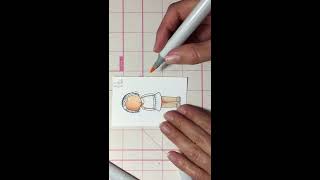 Basic Copic Blending Tutorial- Skin and Hair 1