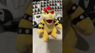 My bowser plush.sorry no video so There