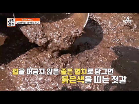 세월의 맛은 함부로 흉내낼 수 없다! 남도 김치의 깊은 맛을 만드는 &amp;#39;7년&amp;#39; 이상 숙성시킨 멸치젓♬ | 서민갑부 439 회