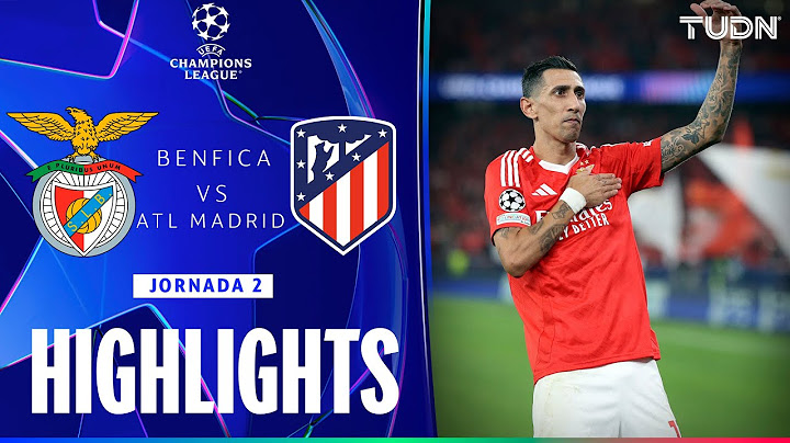 HIGHLIGHTS - Benfica vs Atlético Madrid | UEFA Champions League 24/25 | TUDN