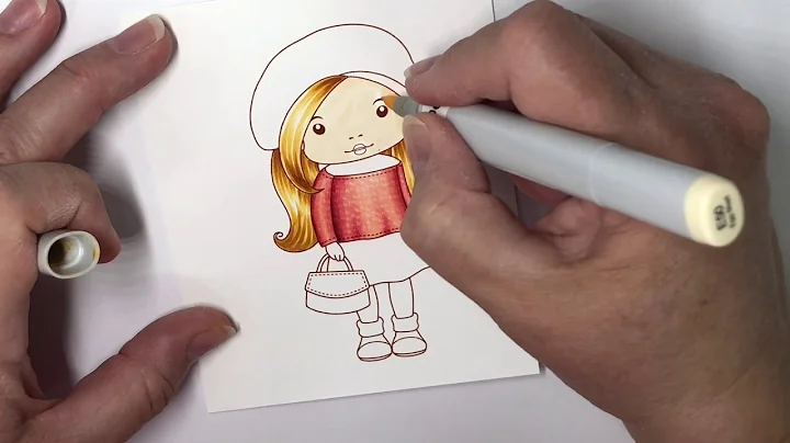 Coloring Club LLLC Marci in Paris with Copic Marke...