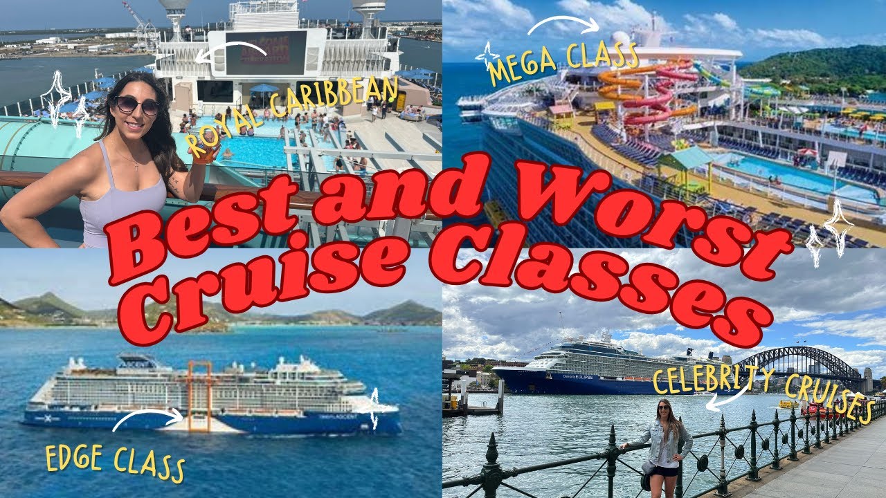 Ranking cruise ship classes! Best and Worst! 2025