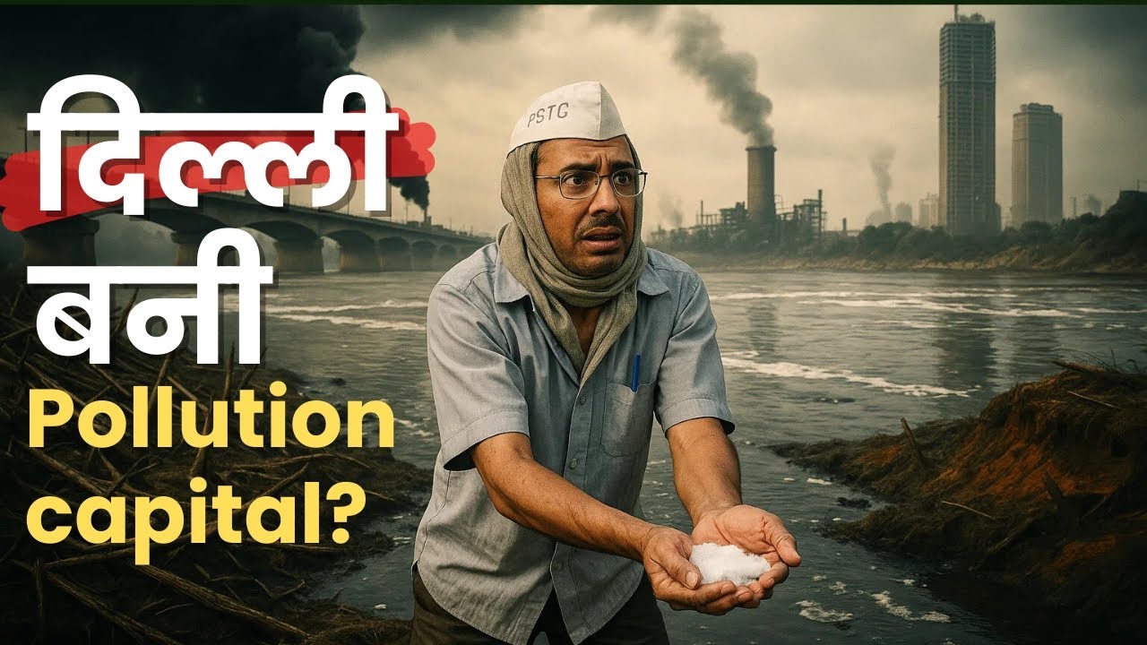 क्या दिल्ली बनेगी Pollution Capital? यमुना प्रदूषण के बाद अब Air Pollution का ख़तरा