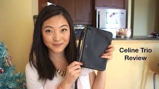 Celine Trio Bag Review - Sizing, Wear & Tear and Styling - whatveewore