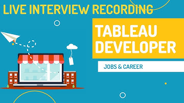 LIVE INTERVIEW - Data Analyst + Tableau Developer #Tech.M