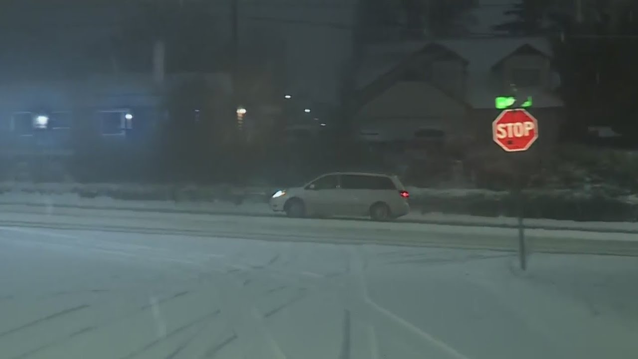 Tracking road conditions in East Multnomah County - YouTube