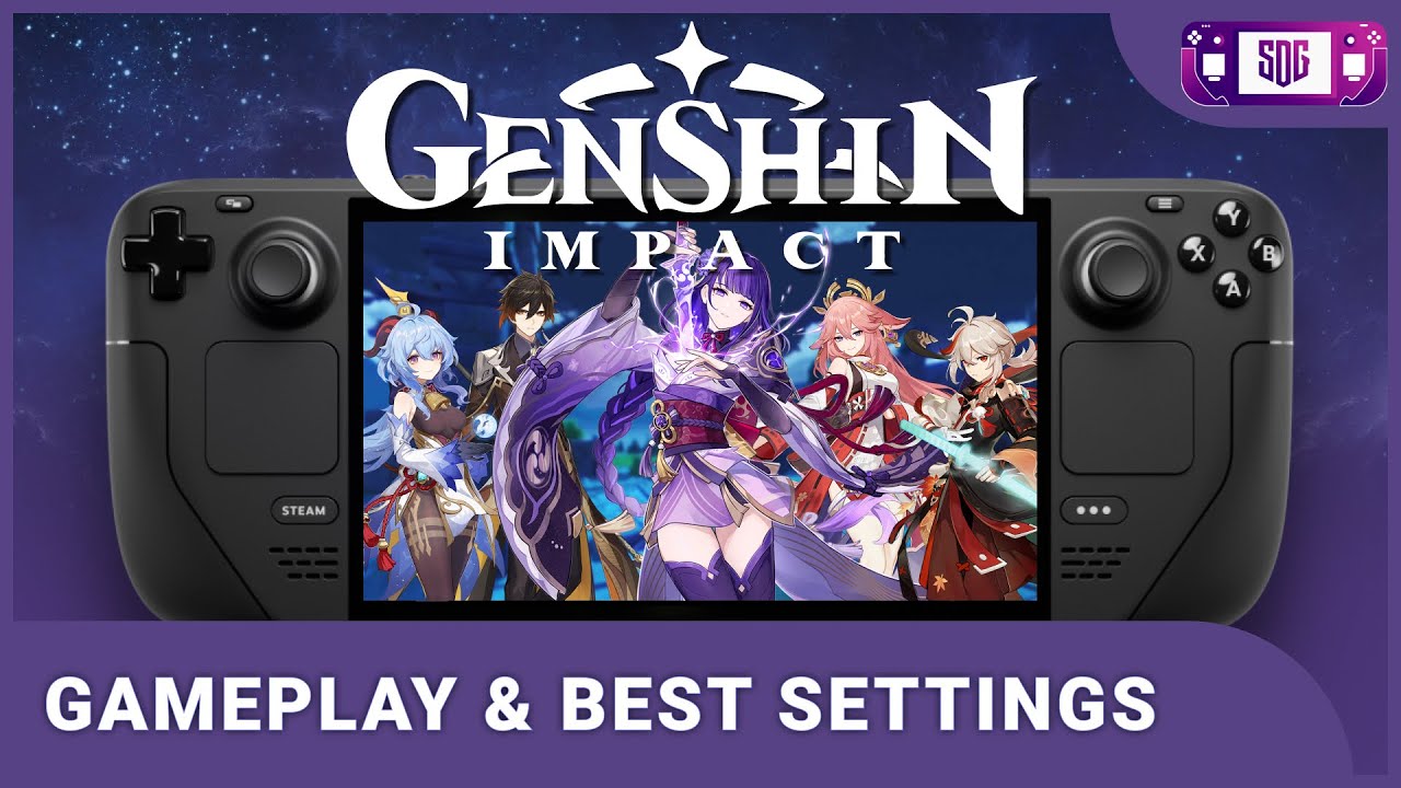 Genshin Impact Steam Deck Gameplay and Best Settings - YouTube