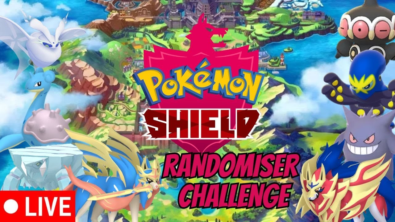 Pokemon Shield Randomiser Challenge Live! - The Finale!