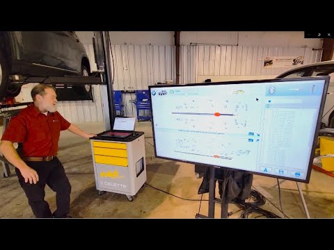 Electronic Measuring System NAJA 3D Rail Setup and Calibration