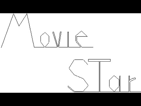 ATARI ST Movie Star MovieStar Frank Wolter GFA Basic MONO CHROMW ST 0283 19xx IFA GAMES COLLECTIONS
