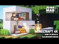 Minecraft: 5X5 Modern House Tutorial - How to Build a House in Minecraft #121