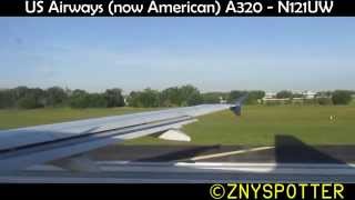 [HD] Aboard: American A320 Departure From Tampa - TPA
