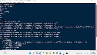 vpython 5-1指定作業 20924傅仲瑜