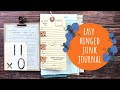Easy Hinged Binding Method/Tab Binding - Does it Work for Junk Journals? Part 1