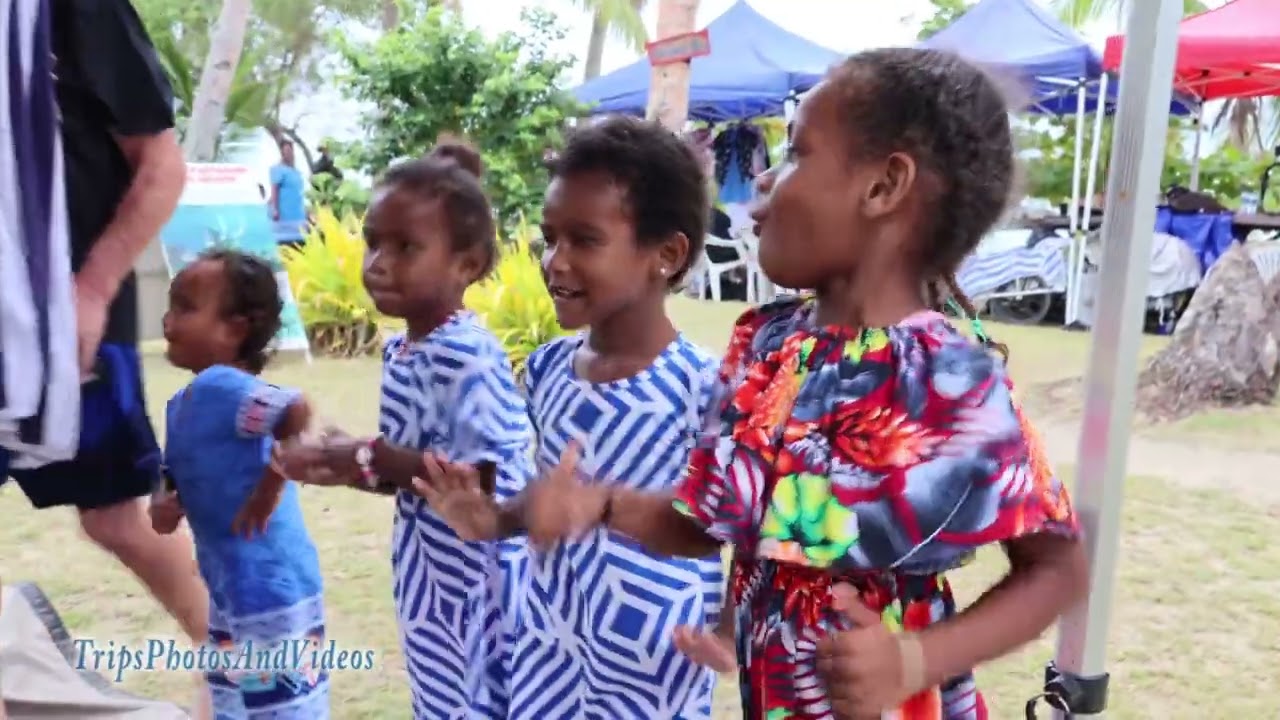 Music and Dancing From Dravuni Island in Fiji