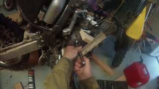 1993 RM125 Sticky Clutch Test