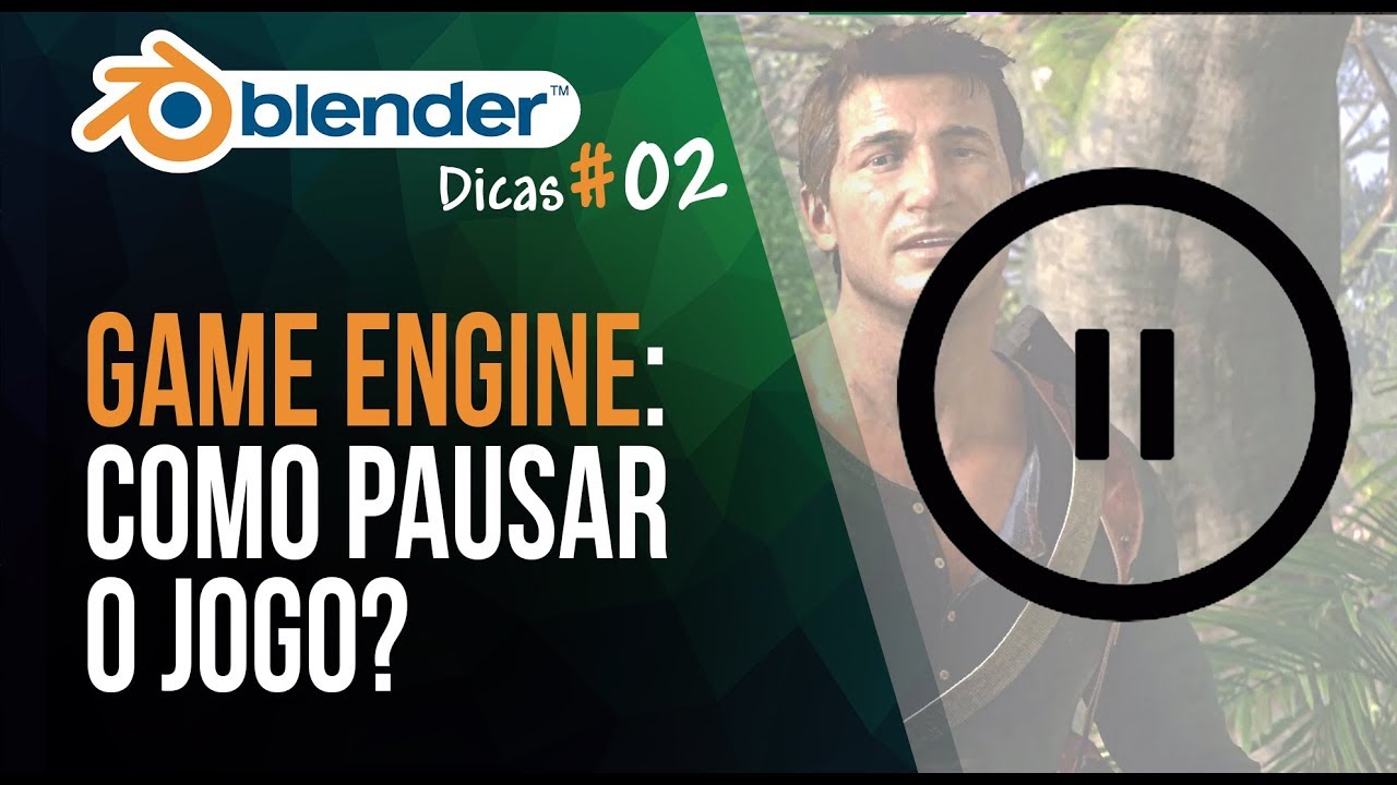 Pausar e retomar o Jogo – Tutorial: Blender Game