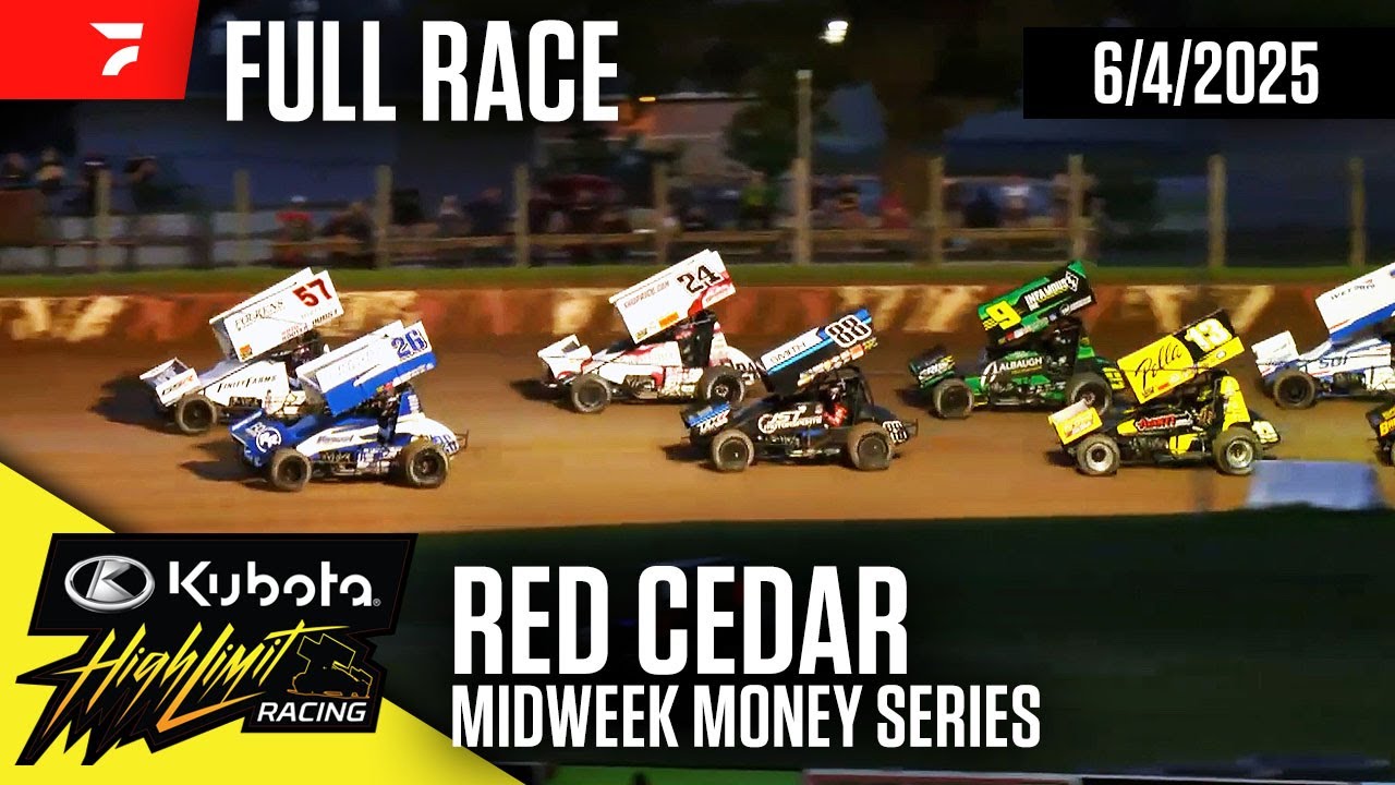 FULL RACE: Kubota High Limit Racing at Red Cedar Speedway 6/4/2025