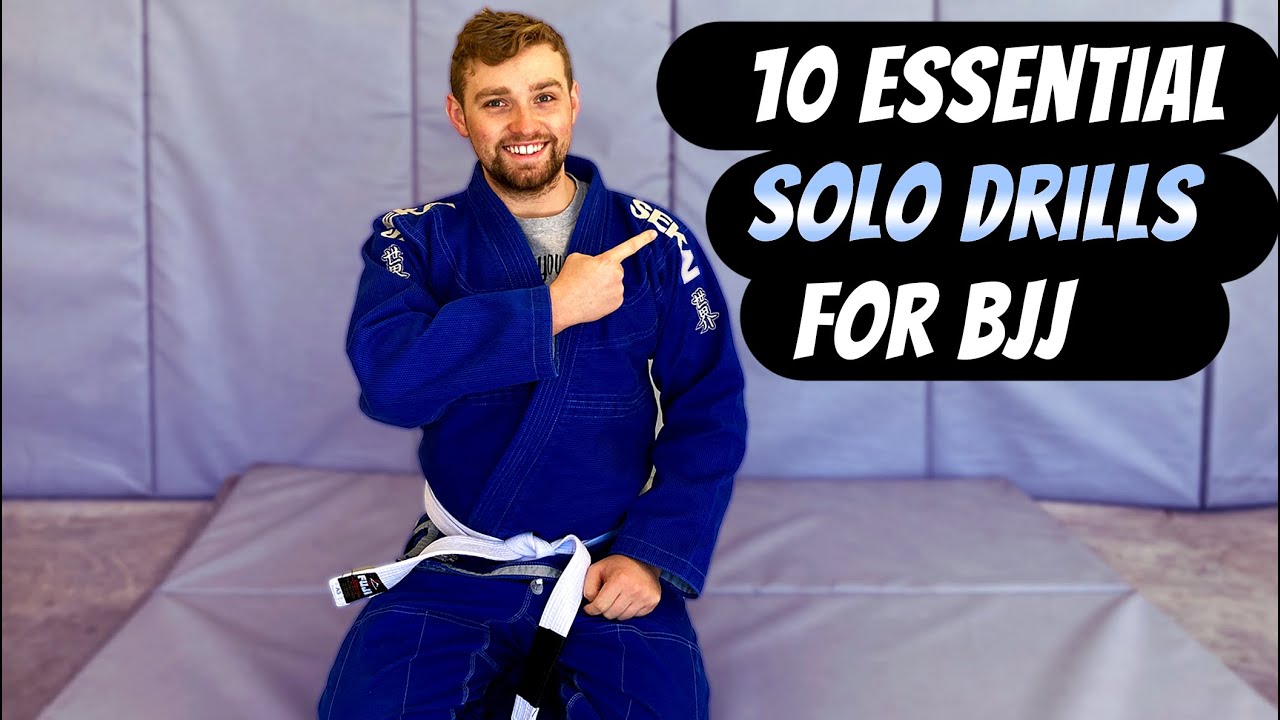 10 Essential Jiu Jitsu Solo Drills AT HOME, EVERY DAY! YouTube