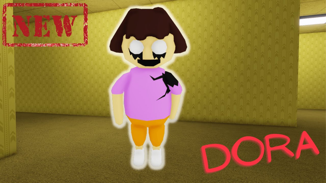 Where To Find "DORA THE EXPLORER" In Backroom Morphs roblox backrooms