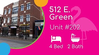 512 E Green #202 4BD/2BA