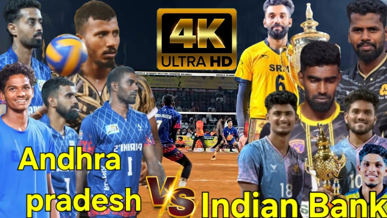Set - 2 | Indian Bank 🆚️ Andhra Pradesh | Gollavilli, All India Invitation Volleyball Tournament |
