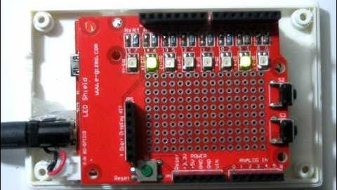 A Seeeduino demonstration of e-Gizmo