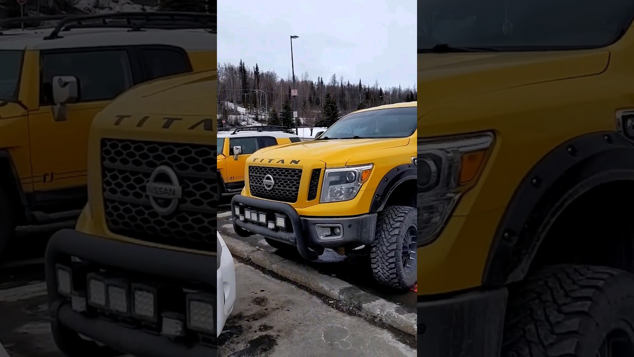 Nisan Titan в США (Аляска) 