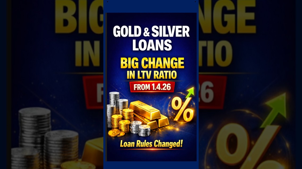 GOLD & SILVER LOANS - Big Change in Loan to Value Ration from 1.4.2026