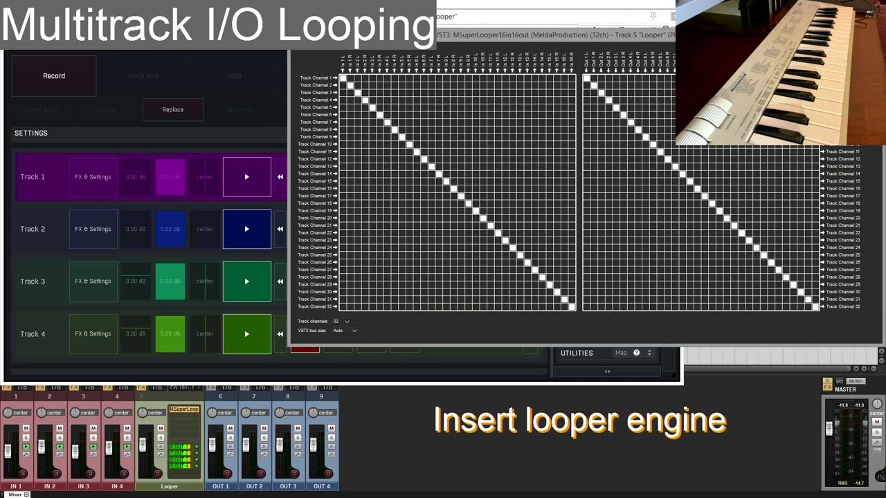 MSuperLooper Multiple Inputs & Outputs