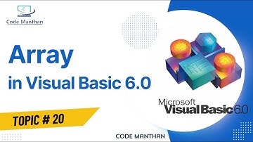 Array in Visual Basic 6.0 | Array Kya Hai