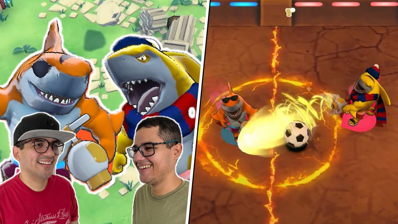 VIRAMOS TUBARÕES MUSCULOSOS!!! (super forte)