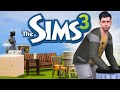 Trying to build a house by dumpster diving in The Sims 3
