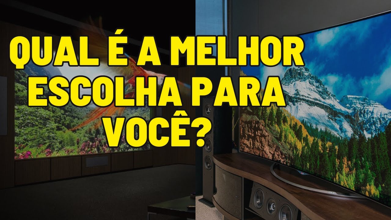 Projetor 4K vs TV 4K Qual é a Melhor Opção para seu Cinema em Casa