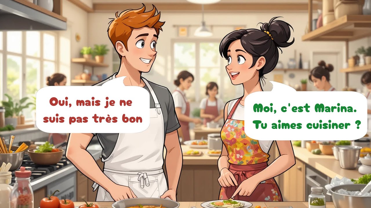 20 Minutes of Daily French Conversation Practice | 10 Simple French Dialogues (A1-A2)