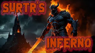 Surtr's Inferno Flames of Ragnarök The Final Firebrand End of the world Norse Mythology Viking Saga