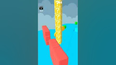 Cube stacker surfer Epic android and iOS gameplay level 244