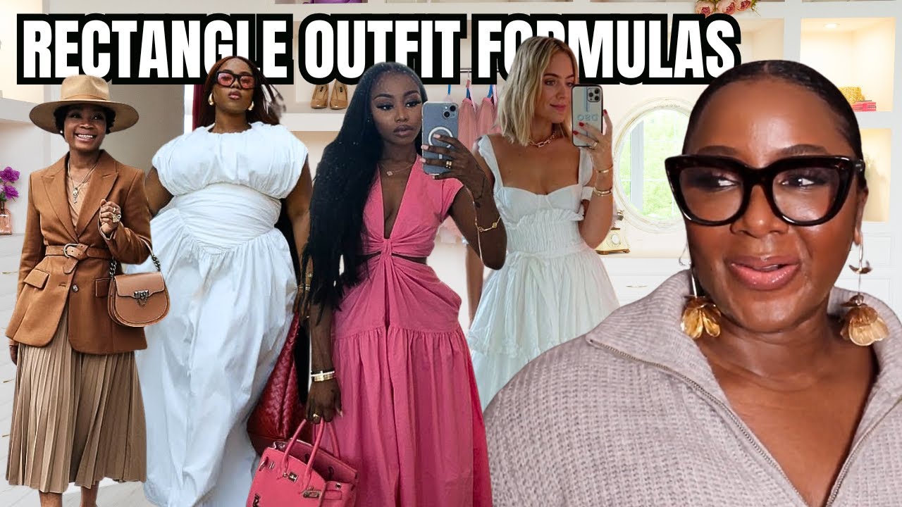 Look Good FAST: Rectangle/Square Outfit Formulas for Spring