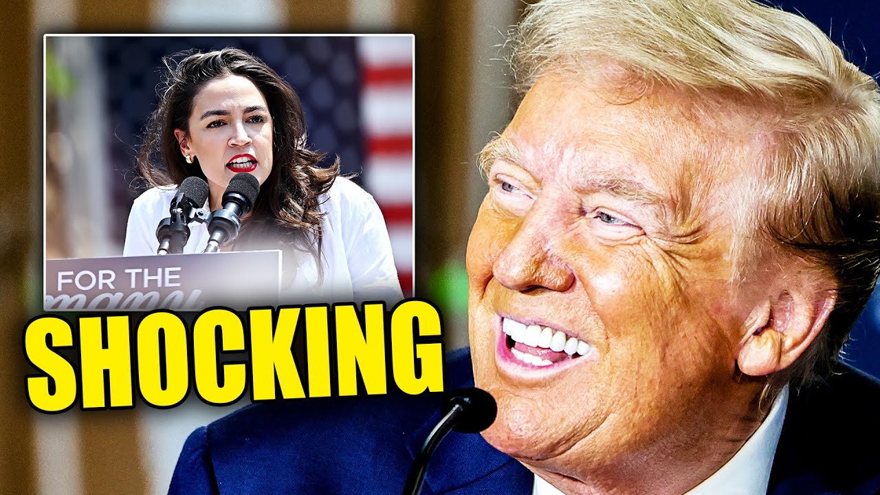 Trump Shocks Everyone with a Compliment for AOC