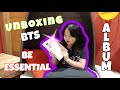 Unboxing: BTS BE ESSENTIAL ALBUM plus reaction video