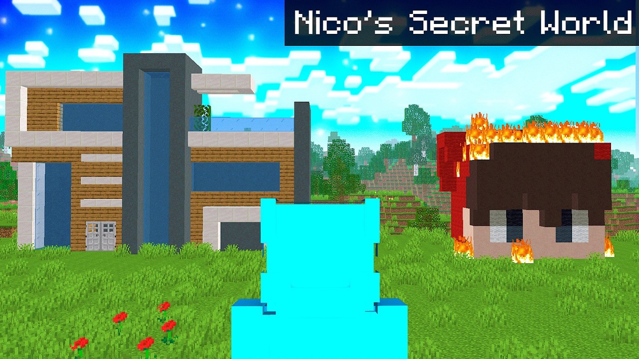 Я нашёл секретный мир Нико в Minecraft