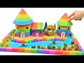 DIY Miniature House #45 - How To Make Egyptian House from Kinetic Sand | Satisfying Video ASMR