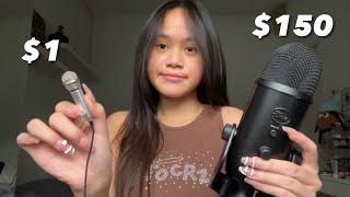 ASMR BLUE YETI VS MINI MIC ( which one will sound better? )